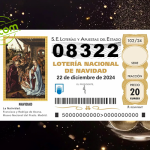 Lotería Navidad Dircom 2024