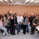 Salud, innovación, personas y comunicación en la visita de Dircom Catalunya a Novartis